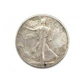 1943-D Walking Liberty Half Dollar