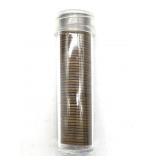 Wheat Cents in Tube