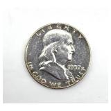 1957-D Franklin Half Dollar