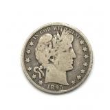 1895 Barber Half Dollar