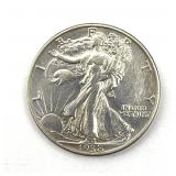 1938-D Walking Liberty Half Dollar
