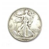 1945-S Walking Liberty Half Dollar