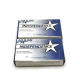 (40) Rnds 5.56, 55 Gr FMJ, Independence