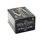 (20) Rnds 38 SPL+P Speer Gold Dot 135 Gr GDHP