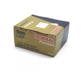 (20) Rnds 9mm, Federal, 147 Gr JHP