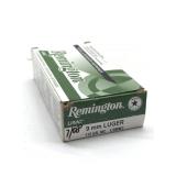 (50) Rnds 9mm, Remington 115 Gr FMJ