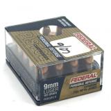 (20) Rnds 9mm  Federal, Personal Defense