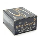 (20) Rnds 9mm+P Speer Gold Dot, 124 Gr