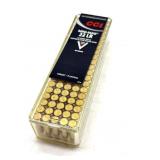 (100) Rnds 22 LR, CCI Mini-Mag