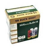(25) Rnds 12 Ga. 2 3/4ï¿½- 00 Buck, Sellier &