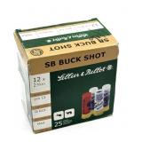 (25) Rnds 12 Ga. 2 3/4ï¿½- 00 Buck, Sellier &