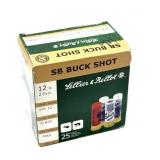 (25) Rnds 12 Ga. 2 3/4ï¿½- 00 Buck, Sellier &