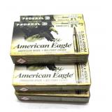 (100) Rnds 5.56 American Eagle 62 Gr FMJ
