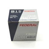 (25) Rnds 20 Ga. 1 oz 7.5, Federal
