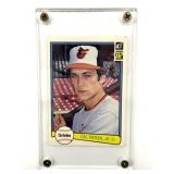 1982 Cal Ripken Jr Donruss Baseball Card in Hard