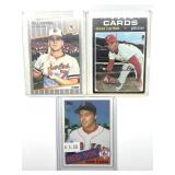 (3) Baseball Cards : 1989 Bill Ripken Fleer, 1971