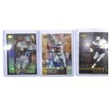 (3) Emmitt Smith Football Cards : 2000