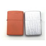 (2) Zippo Lighters