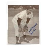 Phil Rizzuto Autographed 8" x 10"- cannot