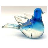 Murano Art Glass Bird 5.5" x 4"