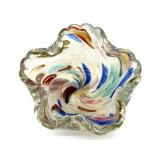 Murano Tutti Frutti Star-Shaped Art Glass