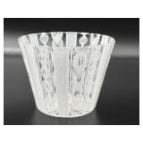 Murano Zanfirico Latticino Art Glass Cup 2.25"-