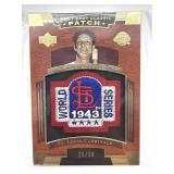 2004 Stan Musial Sweet Spot Classic Patch Card,