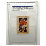 1940 Joe Di Maggio Wheaties Baseball Stamp Cut