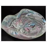 Murano Latticino and Zanfirico Ribbons Fratelli