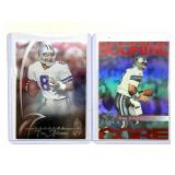(2) Troy Aikman Football Cards : 1997 Collector