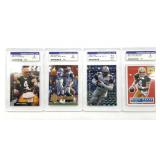 (4) Football Cards : 1995 Michael Irvin Pinnacle,