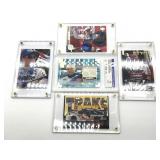 (5) Mark Martin NASCAR Cards in Hard Plastic