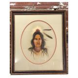 G. Montgomery Original Native American Indian