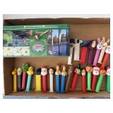 Pez Dispensers and Doral Tin