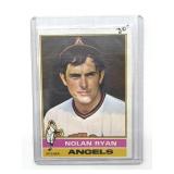 1976 Nolan Ryan Topps Baseball Card in Plastic