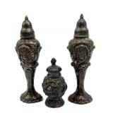 Antique Oneida and WR Mfg Co Salt & Pepper