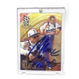 Mark Martin Autographed NASCAR Press Pass Card-