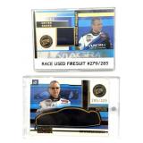 Mark Martin Car Cover and Fire Suit Memorabilia