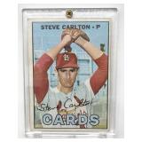 1966 Steve Carlton Topps Baseball Card in Hard