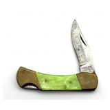 UV Reactive Plastic Handle Folding Knife 2"