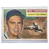 1956 Red Schoendienst Topps Baseball Card in