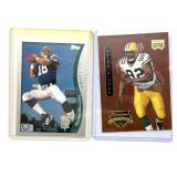 1996 Topps Genuine Leather Reggie White Football