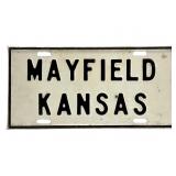 Mayfield Kansas Booster Plate
