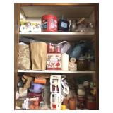 Candles, Cleaning Supplies, and Linens