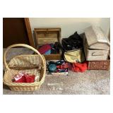 Basket, Wooden Boxes & More