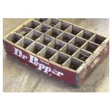 Wooden Dr Pepper Crate