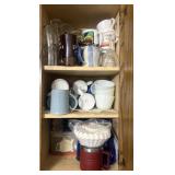 Contents of Cabinet in Kitchen
