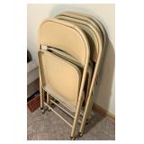 (4) Folding Chairs
