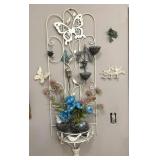 Metal Wall Decor, Necklaces, Shelves, Jars, and