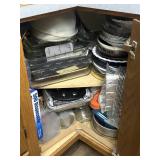 Contents of corner lazy susan